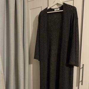 Dark Gray Carly Jean Los Angeles Cardigan